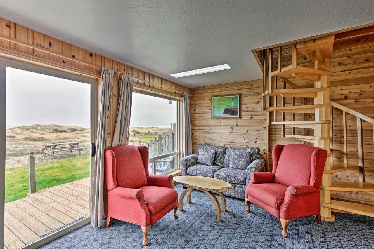 Sanderling Sea Cottages, Unit 3 With Private Balcony Waldport Exterior foto